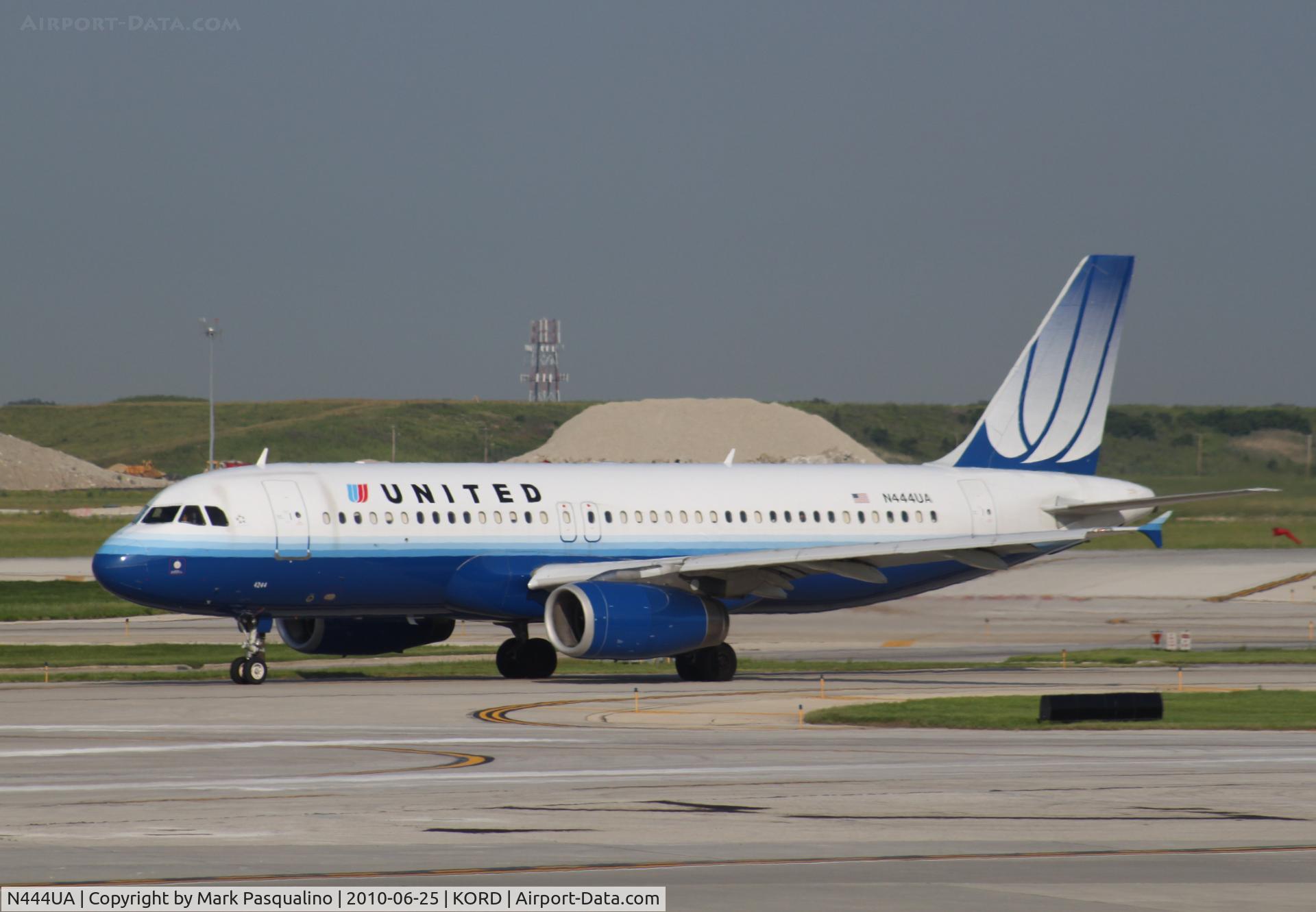 N444UA, 1998 Airbus A320-232 C/N 824, Airbus A320
