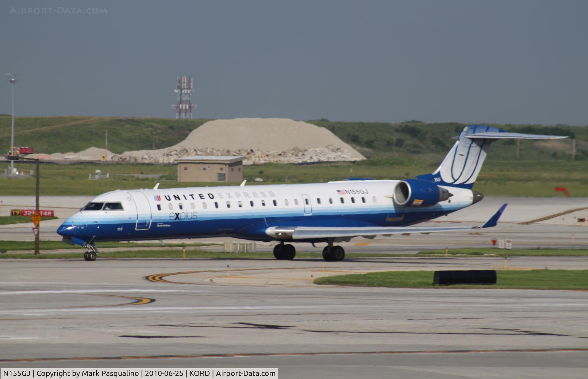 N155GJ, 2005 Bombardier CRJ-702 (CL-600-2C10) Regional Jet C/N 10225, CL-600-2C10