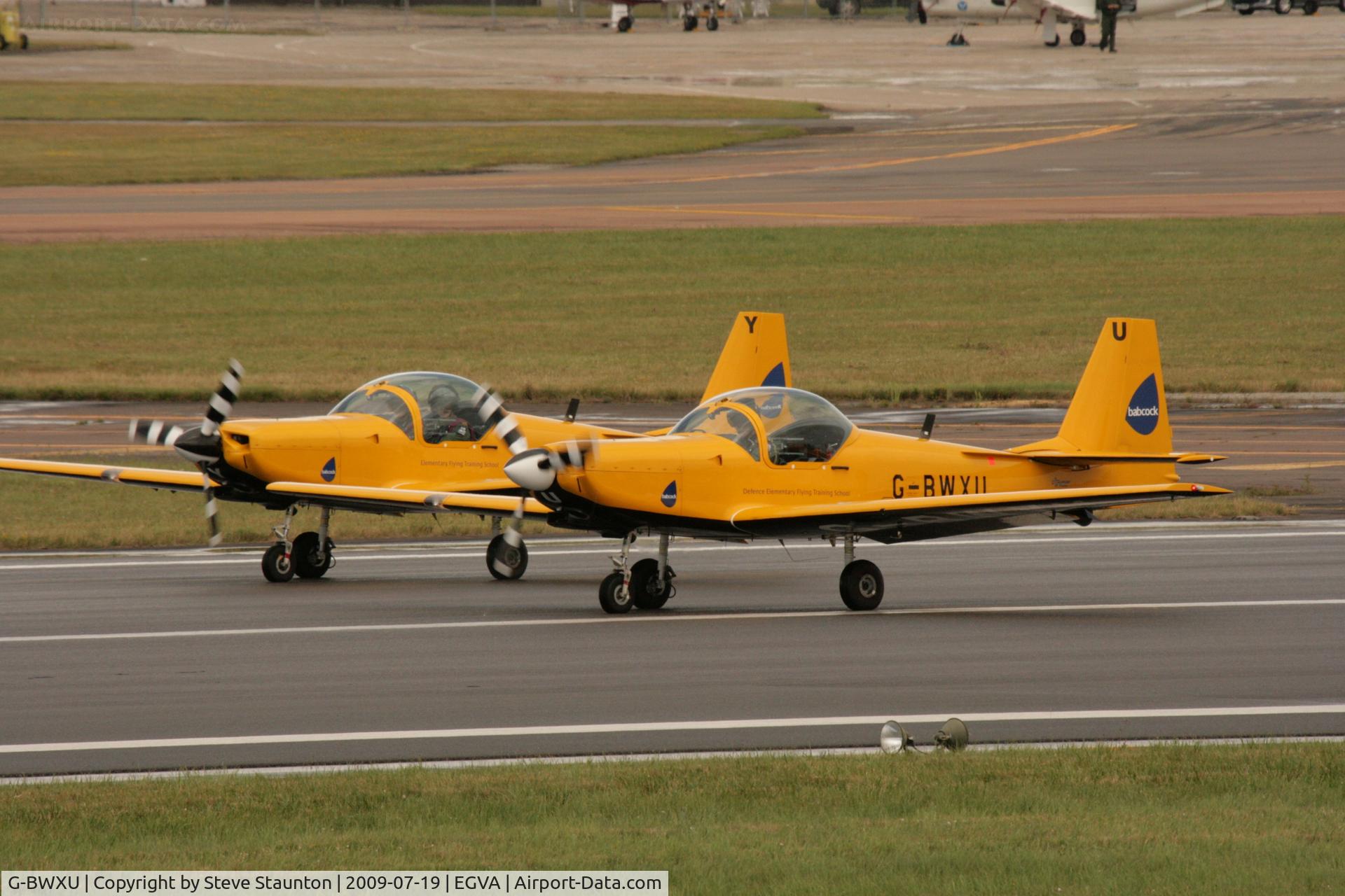 G-BWXU, 1997 Slingsby T-67M-260 Firefly C/N 2255, Taken at the Royal International Air Tattoo 2009