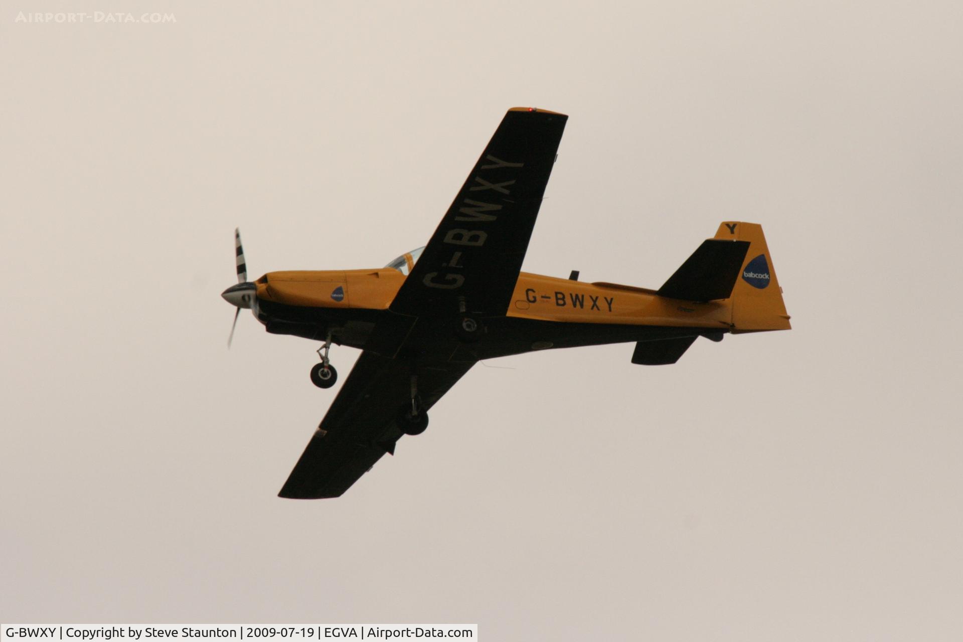 G-BWXY, 1997 Slingsby T-67M-260 Firefly C/N 2259, Taken at the Royal International Air Tattoo 2009