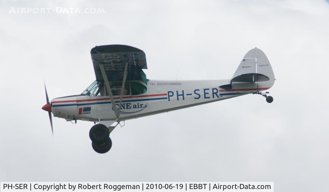 PH-SER, 1952 Piper PA-18-150 Super Cub C/N 18-1772, Brasschaat Airfield 100 years.CNE air.