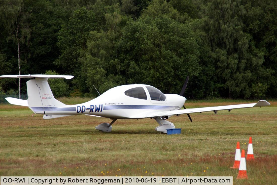 OO-RWI, 2005 Diamond DA-40TDI Diamond Star C/N D4.169, Airfield Brasschaat 100 years