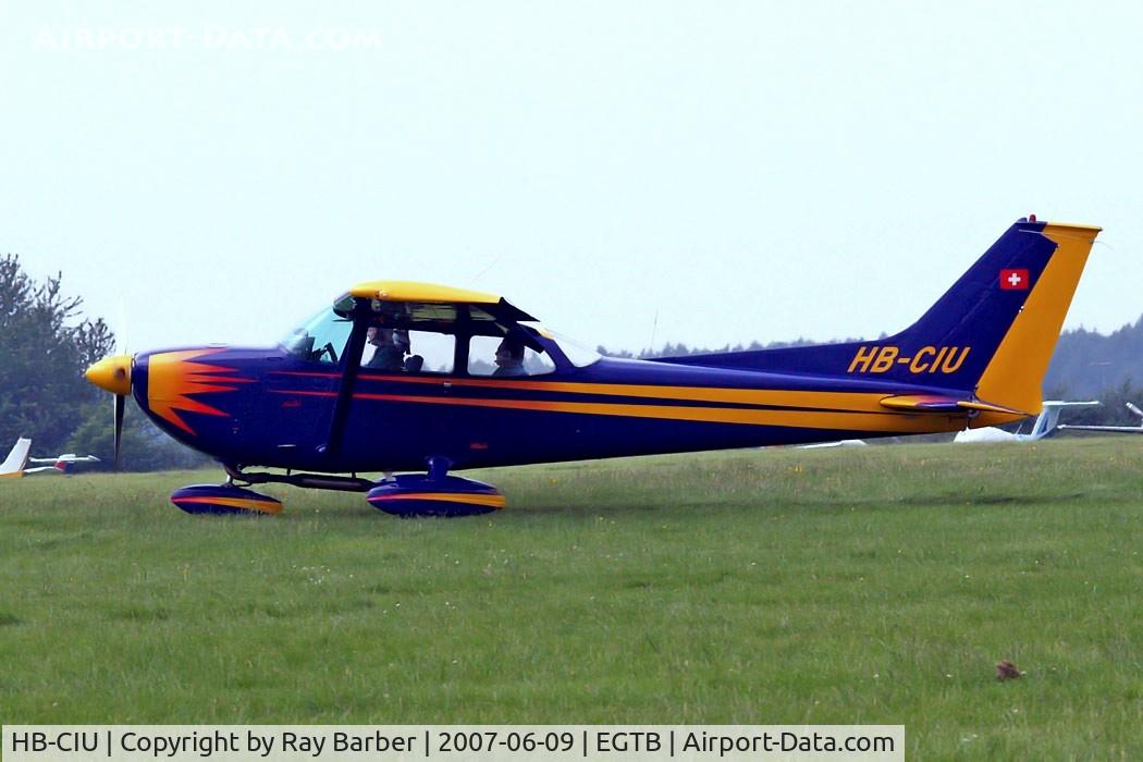 HB-CIU, 1973 Reims FR172J Reims Rocket C/N 0437, A visitor to the 2007 Aero Expo.