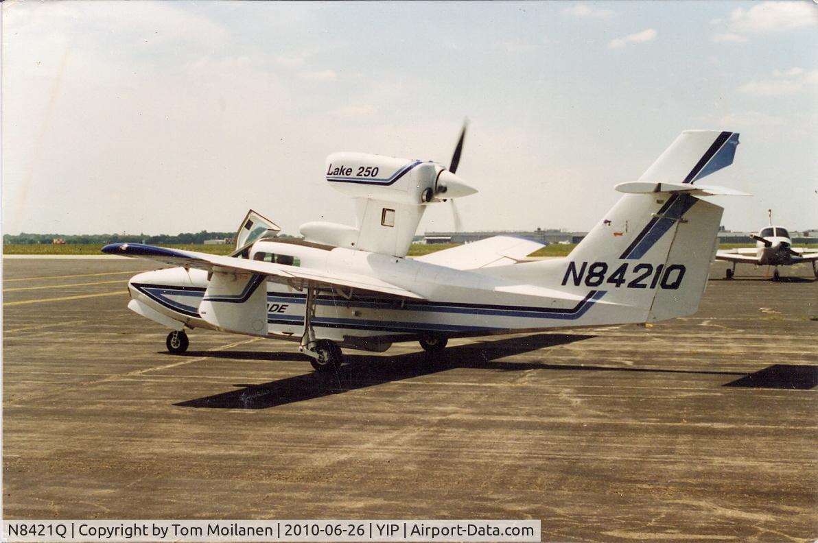 N8421Q, Aerofab Inc LAKE LA-250 C/N 87, Lake 250hp amphib