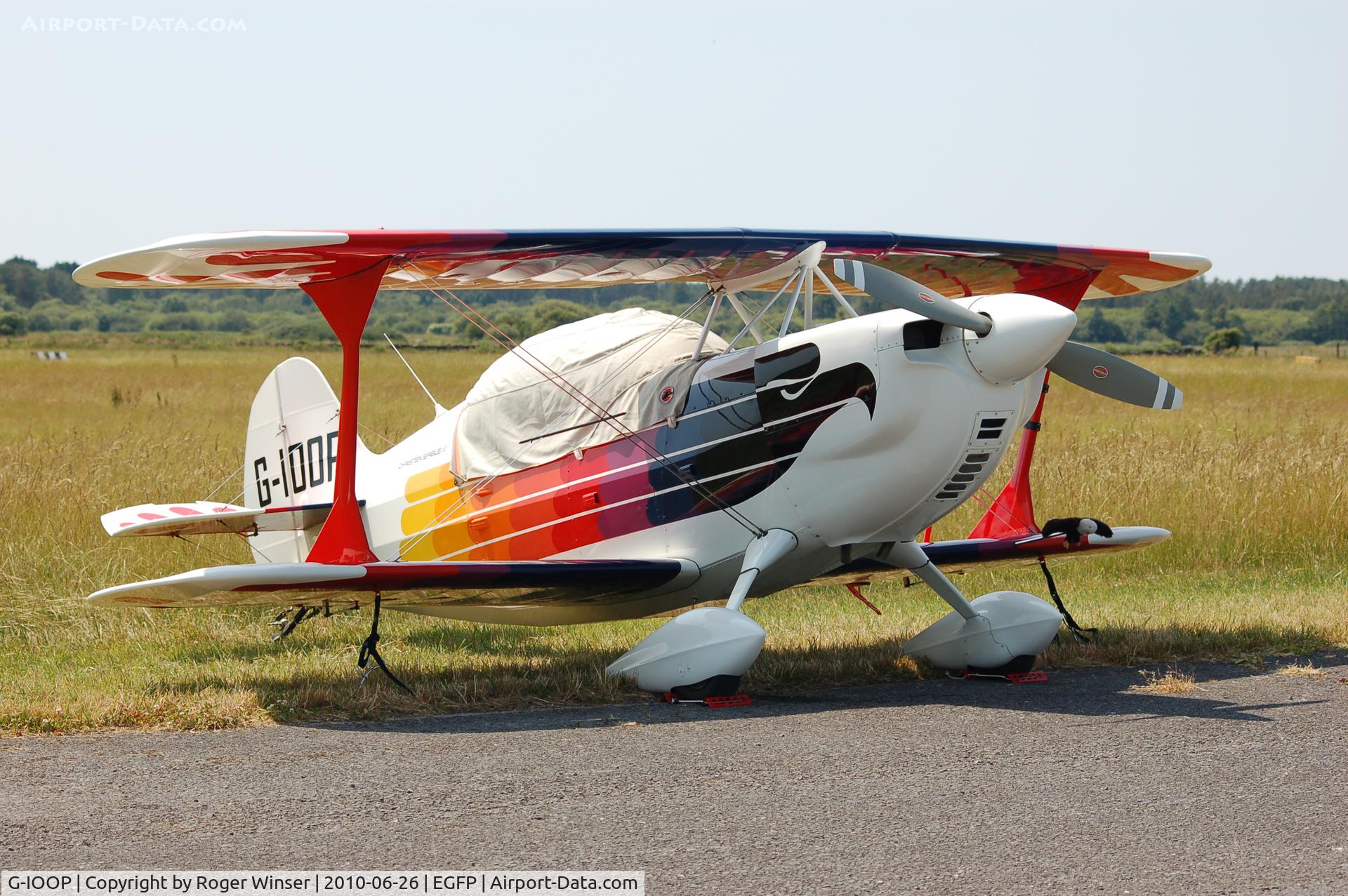 G-IOOP, 1983 Christen Eagle II C/N RUPPERT-0001, At Pembrey Airport