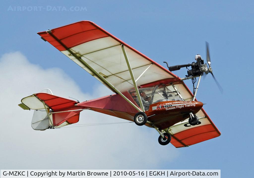 G-MZKC, 1998 Pegasus Cyclone AX2000 C/N 7398, SHOT AT HEADCORN