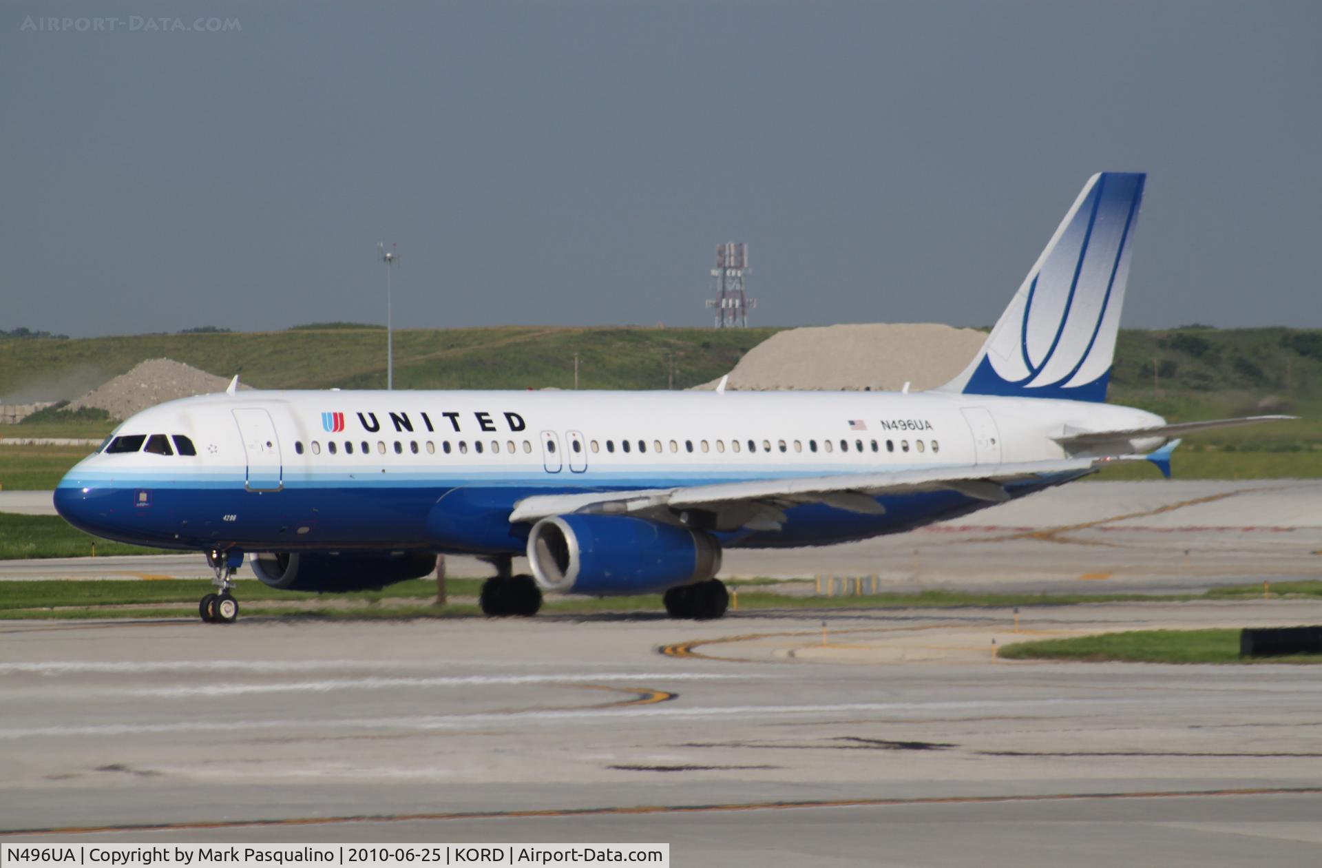 N496UA, 2002 Airbus A320-232 C/N 1845, Airbus A320
