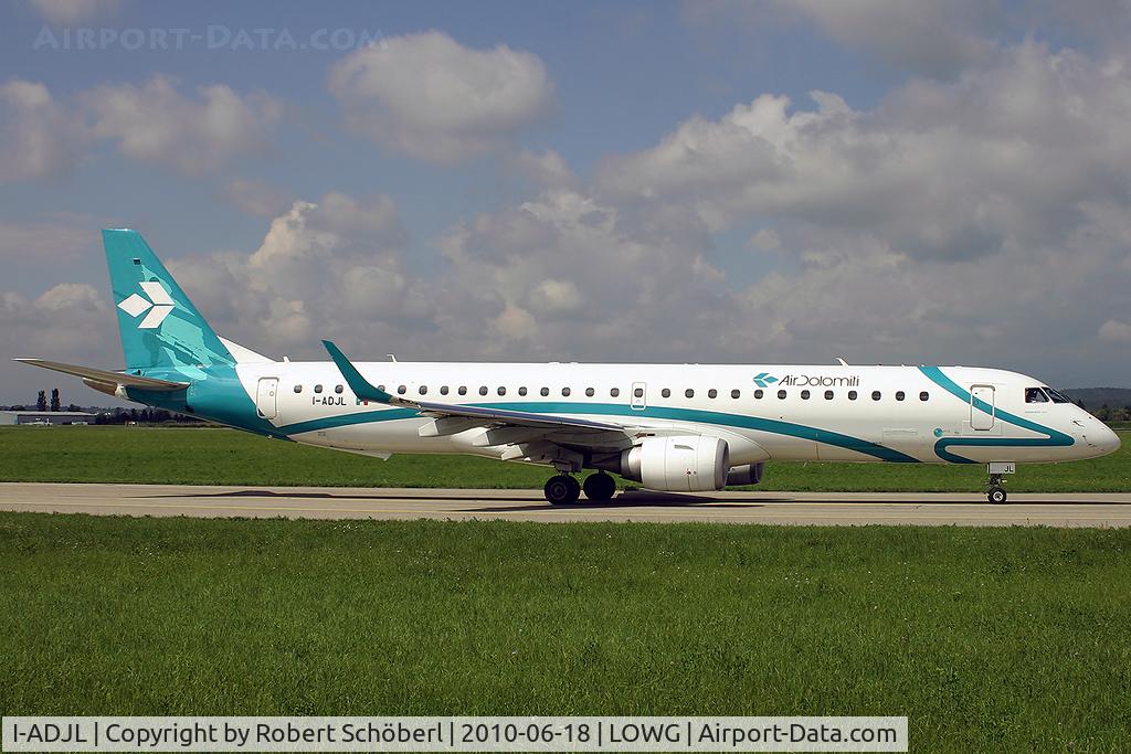 I-ADJL, 2009 Embraer 195LR (ERJ-190-200LR) C/N 19000256, I-ADJL