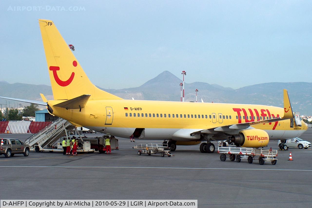 D-AHFP, 2000 Boeing 737-8K5 C/N 27988, Tuifly, Boeing 737-8K5 (WL), CN: 27988/508