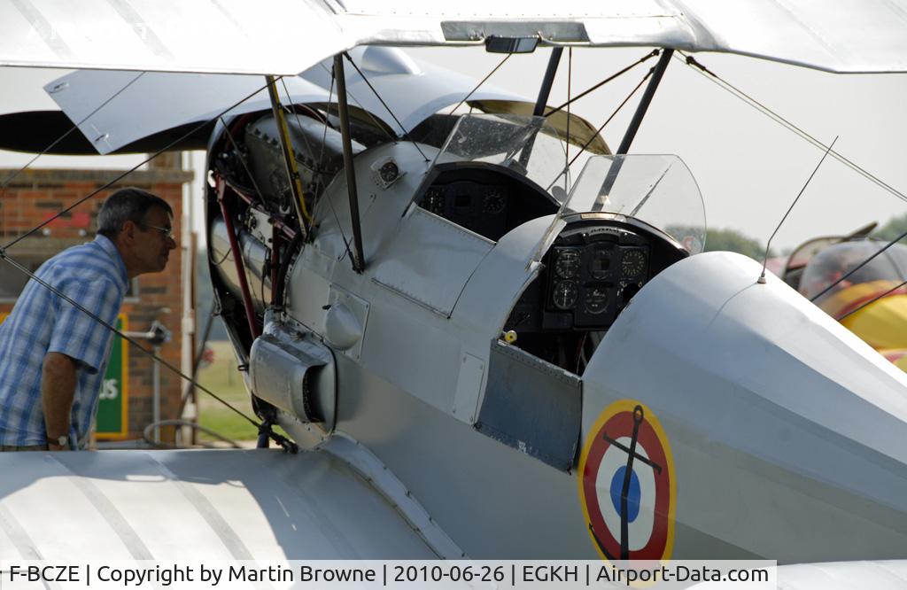 F-BCZE, Nord Stampe SV-4C C/N 262, CLOSE UP