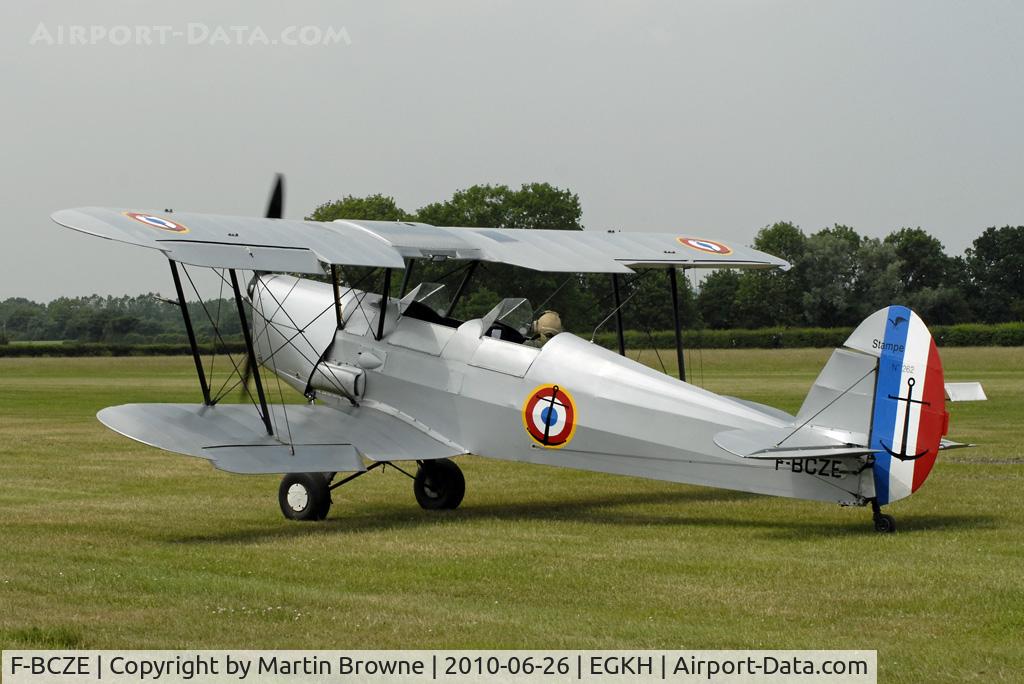 F-BCZE, Nord Stampe SV-4C C/N 262, SHOT AT HEADCORN
