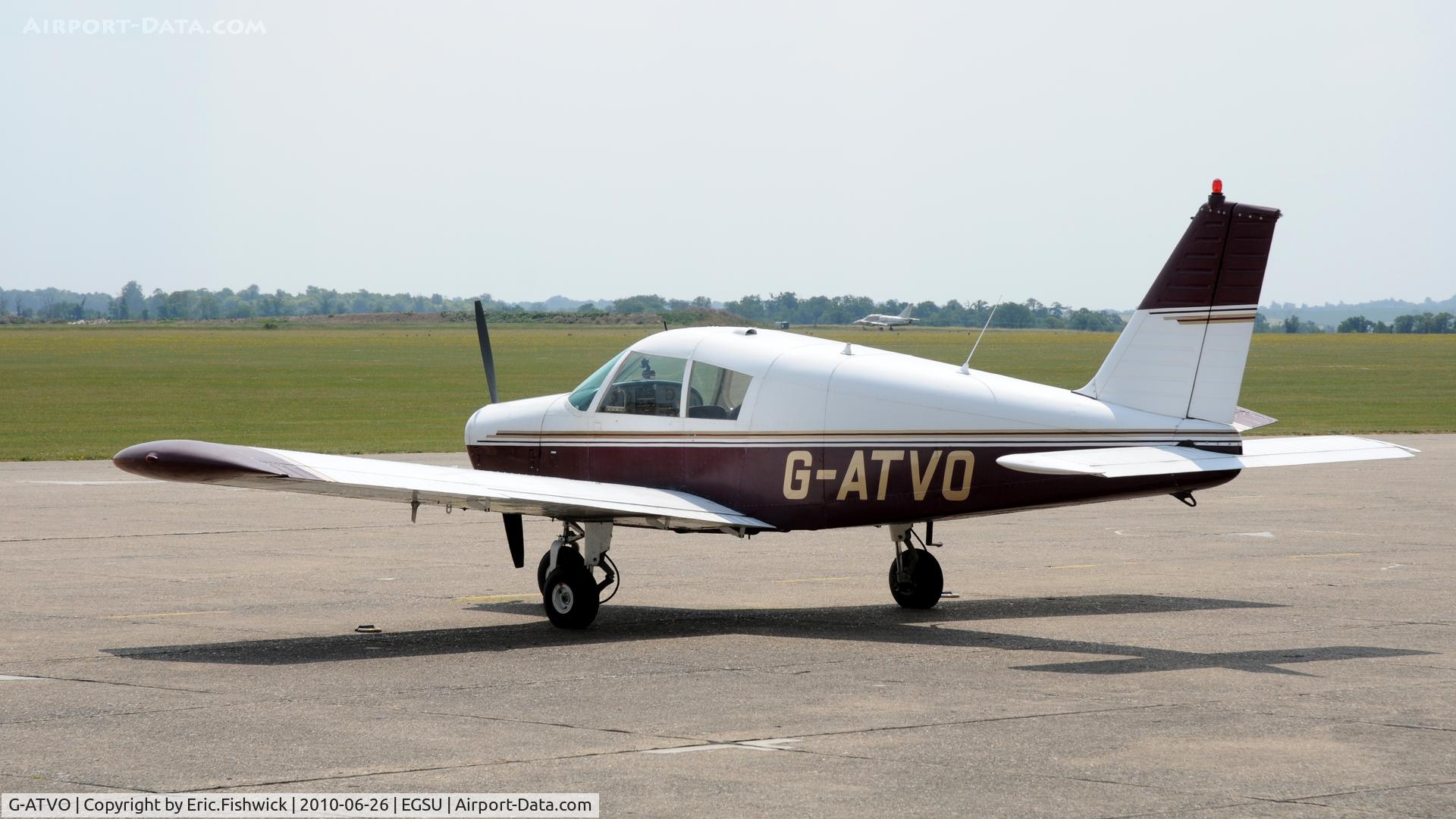 G-ATVO, 1966 Piper PA-28-140 Cherokee C/N 28-22020, G-ATVO at Duxford Airfield