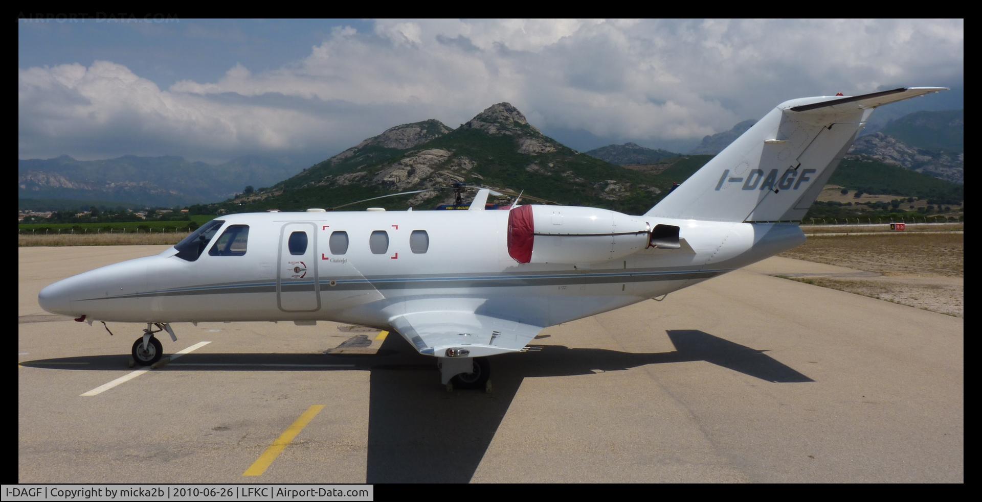 I-DAGF, 1999 Cessna 525 CitationJet CJ1 C/N 525-0347, Parked.