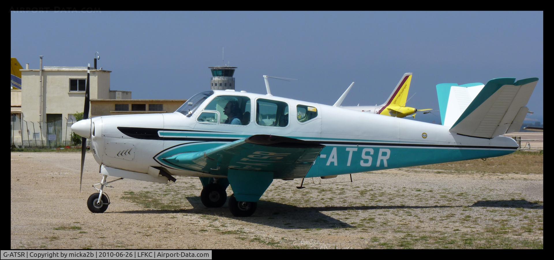 G-ATSR, 1959 Beech M35 Bonanza C/N D-6236, Arrival to 36.
