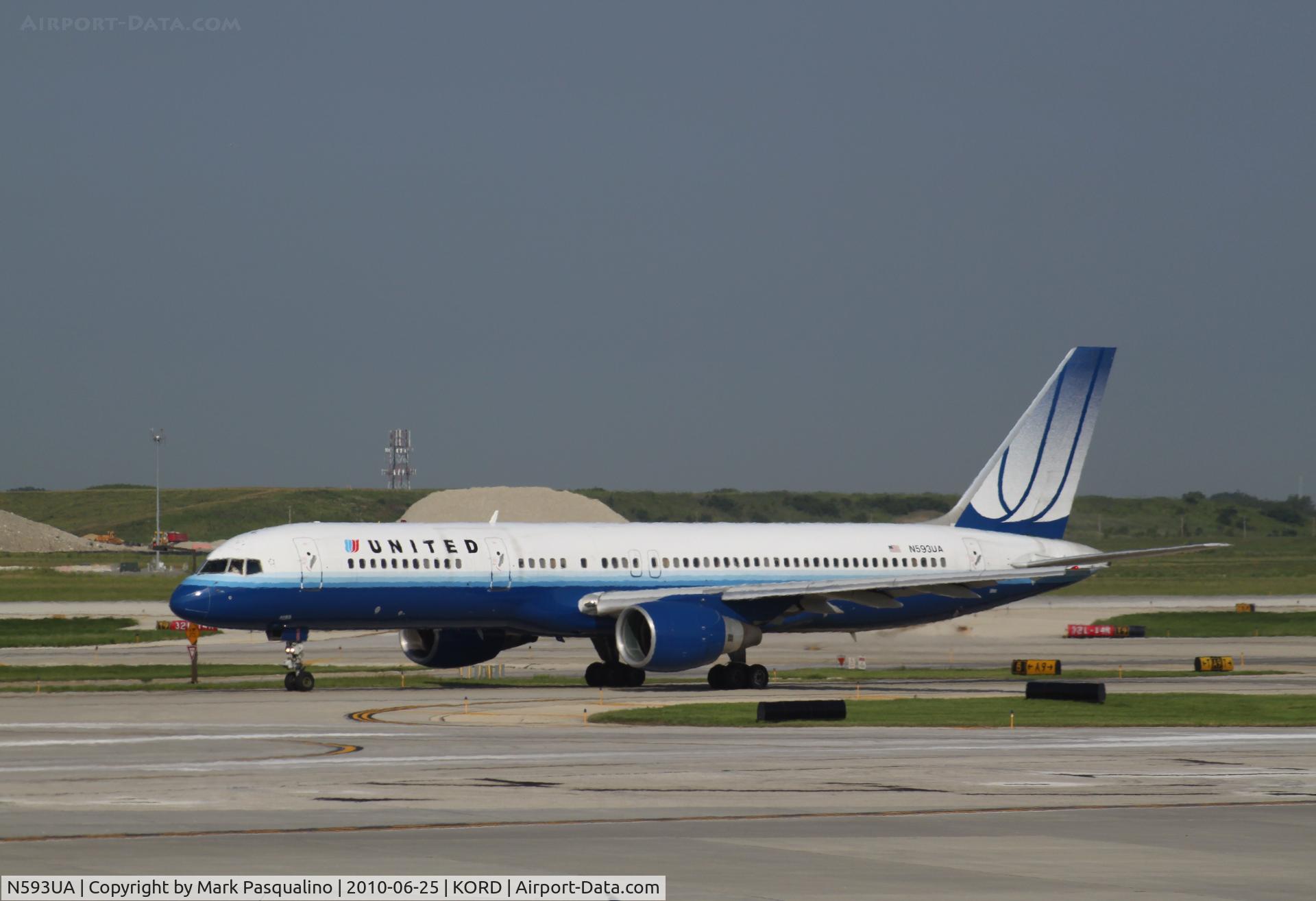 N593UA, 1996 Boeing 757-222(SF) C/N 28144, Boeing 757-200