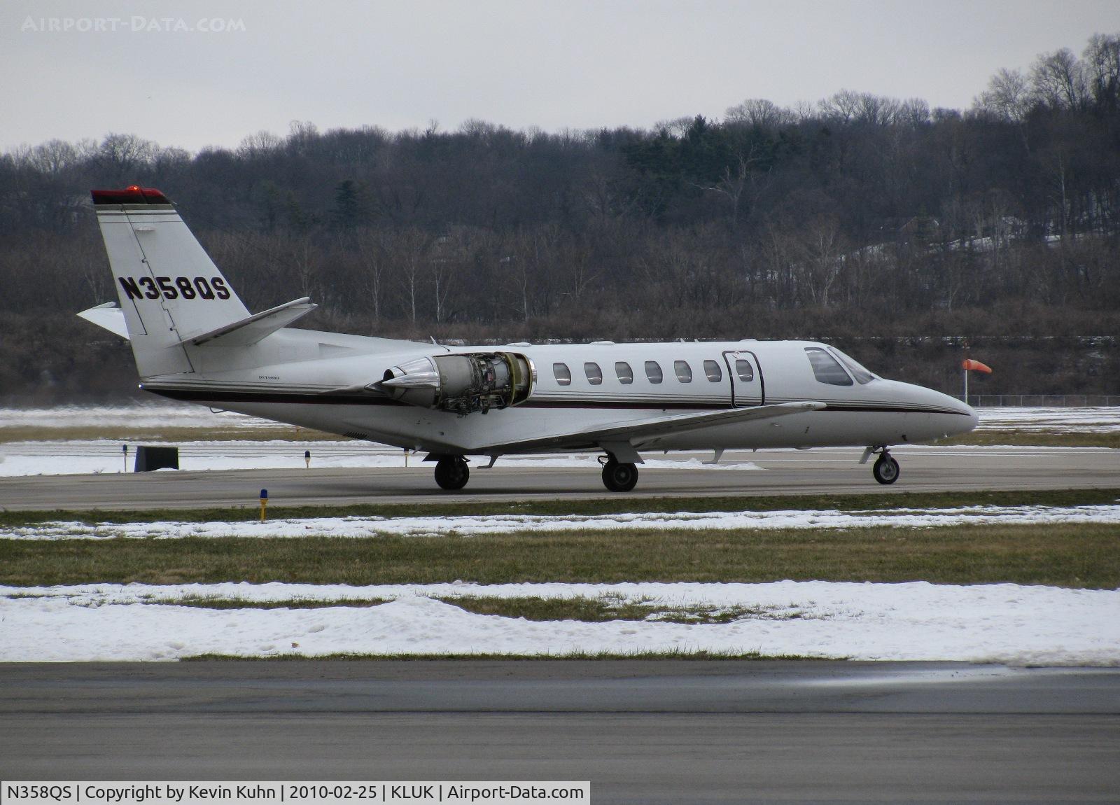 N358QS, 1998 Cessna 560 Citation Ultra C/N 560-0455, Not quite as big as the previous N358QS