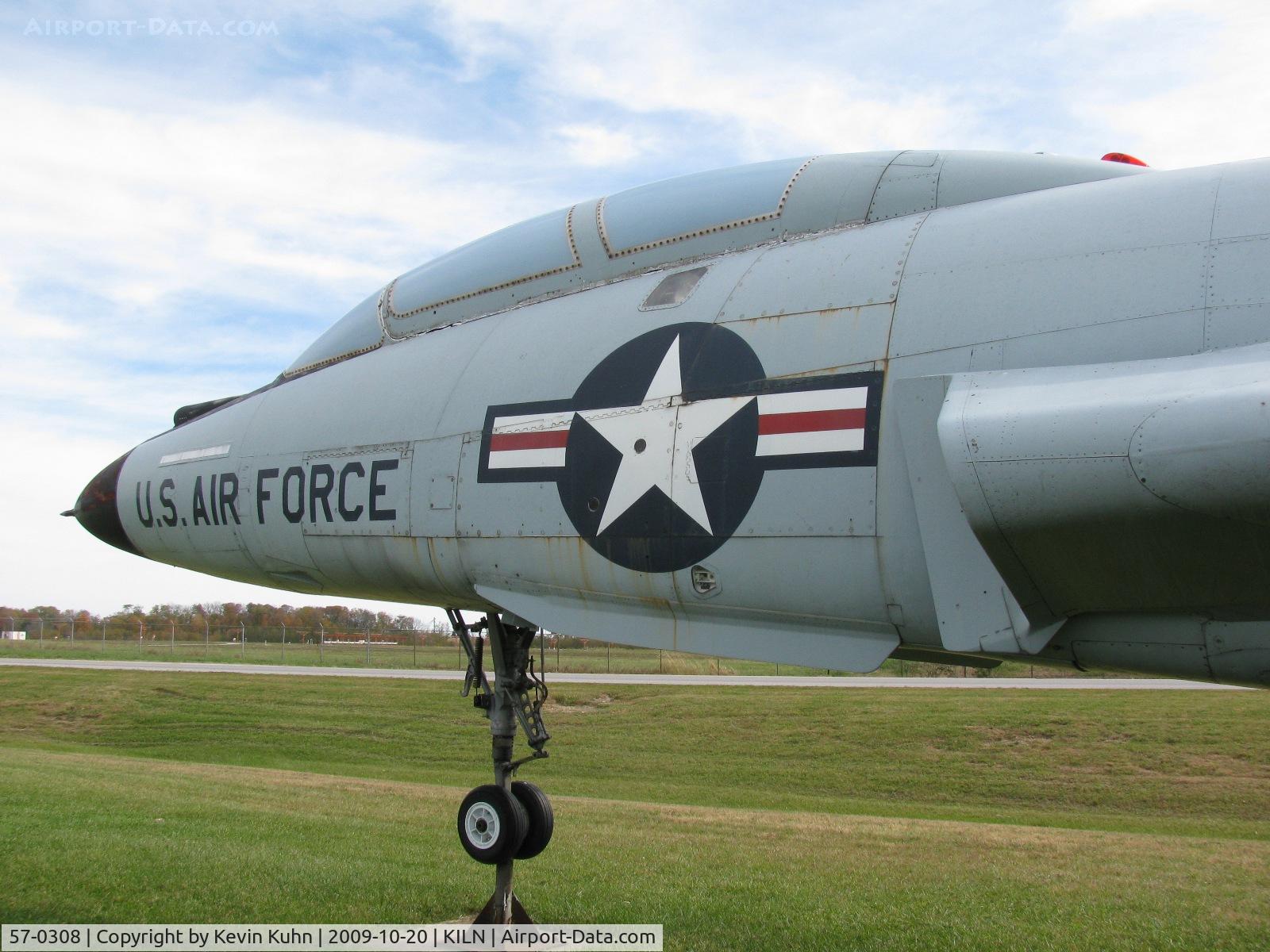 57-0308, 1957 McDonnell F-101B-90-MC Voodoo C/N 486, Voodoo