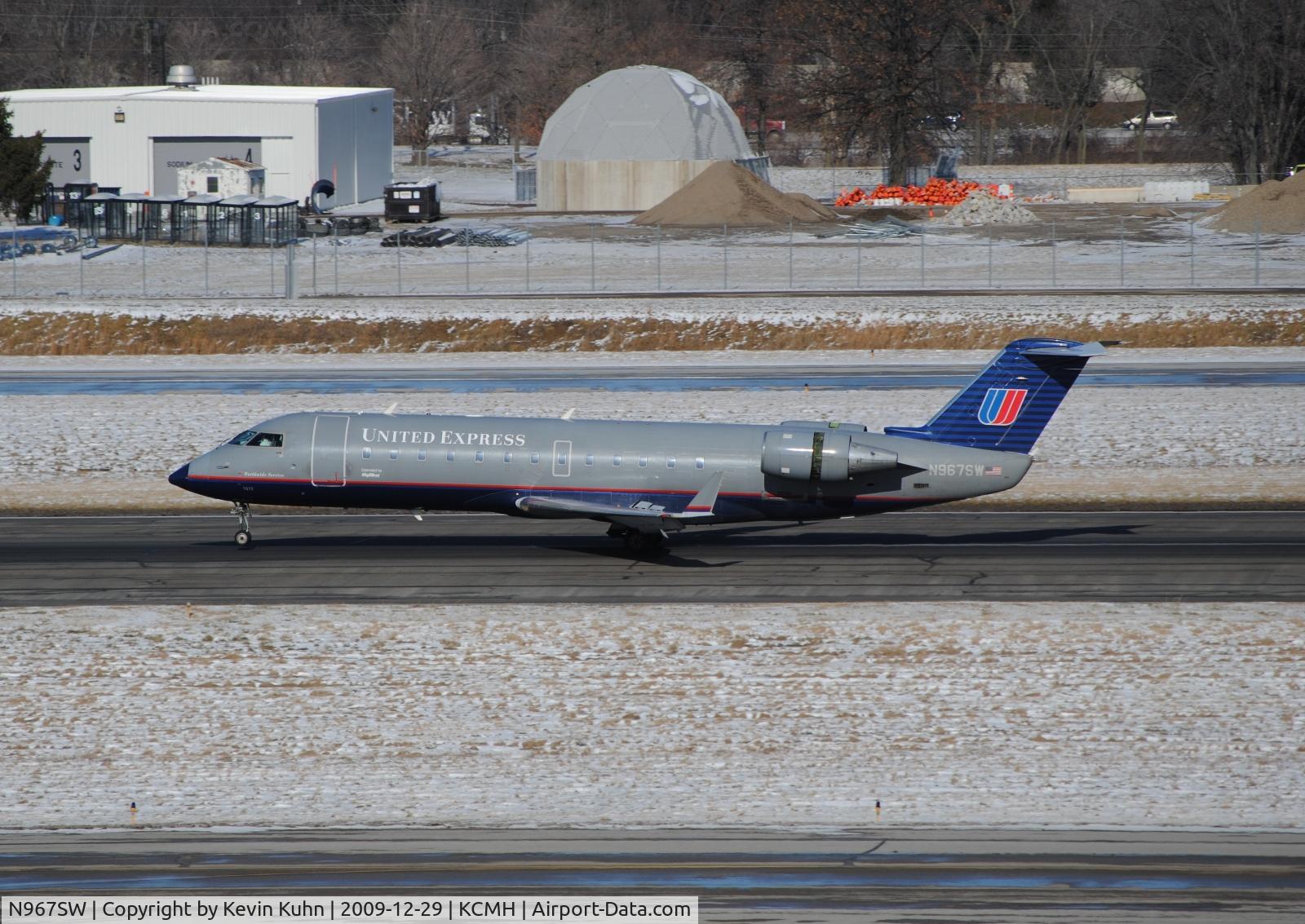 N967SW, 2003 Bombardier CRJ-200ER (CL-600-2B19) C/N 7872, SKW5842