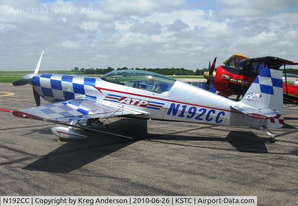 N192CC, 2004 Extra EA-300/L C/N 1192, CC Gerner's plane which was not flown today at The Great Minnesota Airshow 2010.