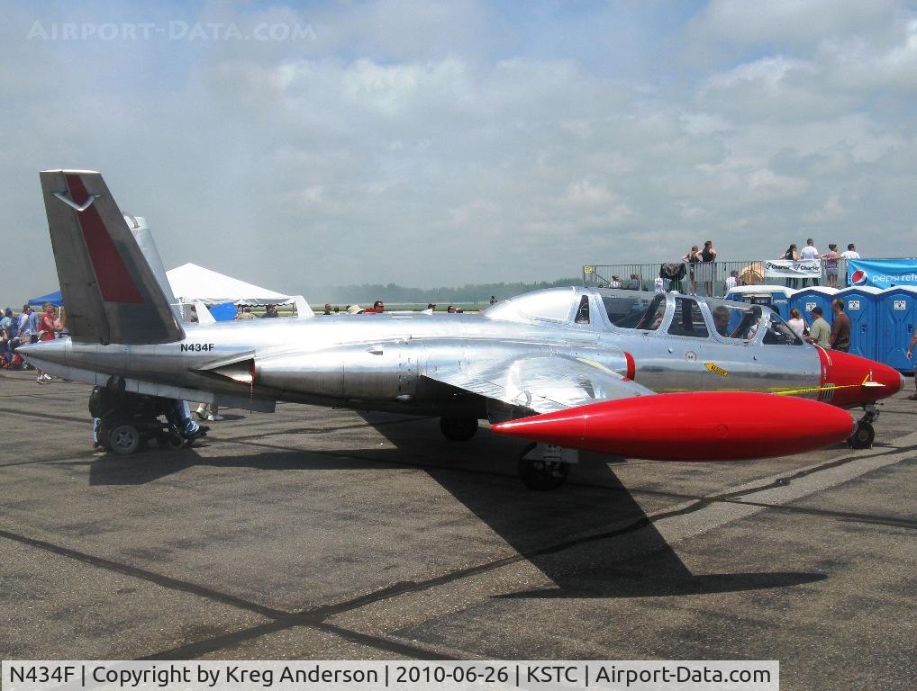 N434F, 1963 Fouga CM-170 Magister C/N 434, The Great Minnesota Airshow 2010.