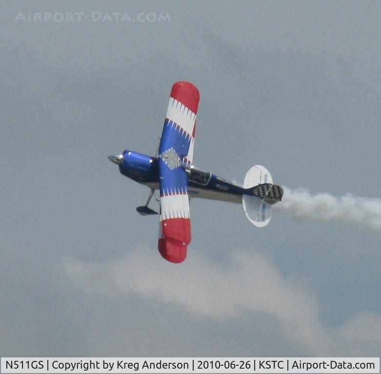 N511GS, 1993 Steen Skybolt 300 C/N HR30091001, The Great Minnesota Airshow 2010.
