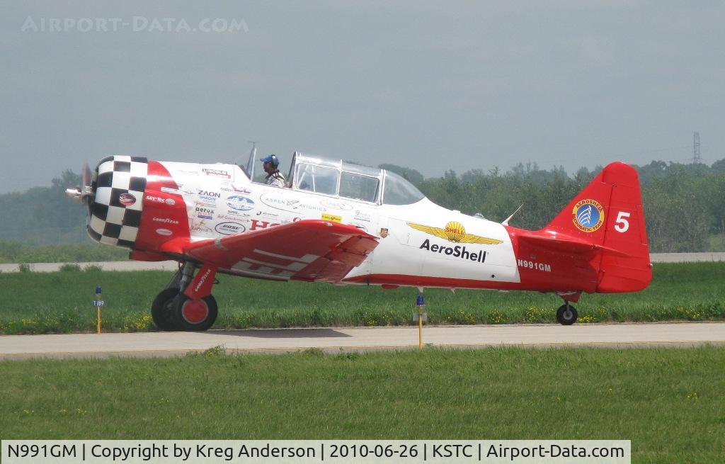 N991GM, 1941 North American AT-6C Texan C/N 88-17575, The Great Minnesota Airshow 2010.