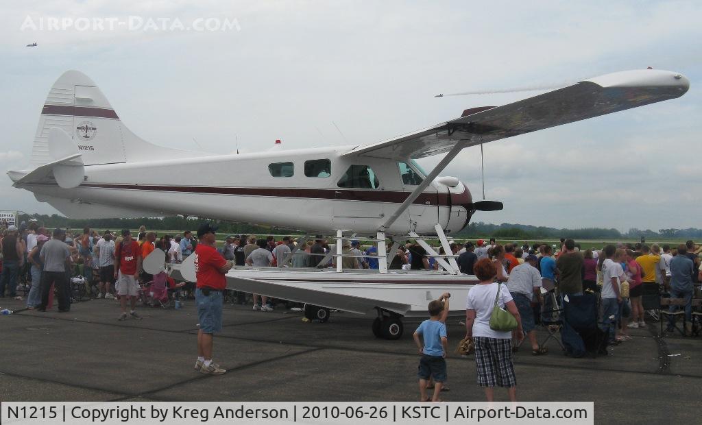N1215, 1961 De Havilland Canada DHC-2 Beaver Mk.I (L20A) C/N 1479, The Great Minnesota Airshow 2010.