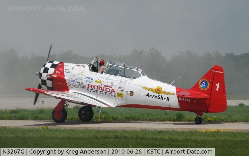 N3267G, 1943 North American SNJ-5 Texan C/N 88-15114, The Great Minnesota Airshow 2010.