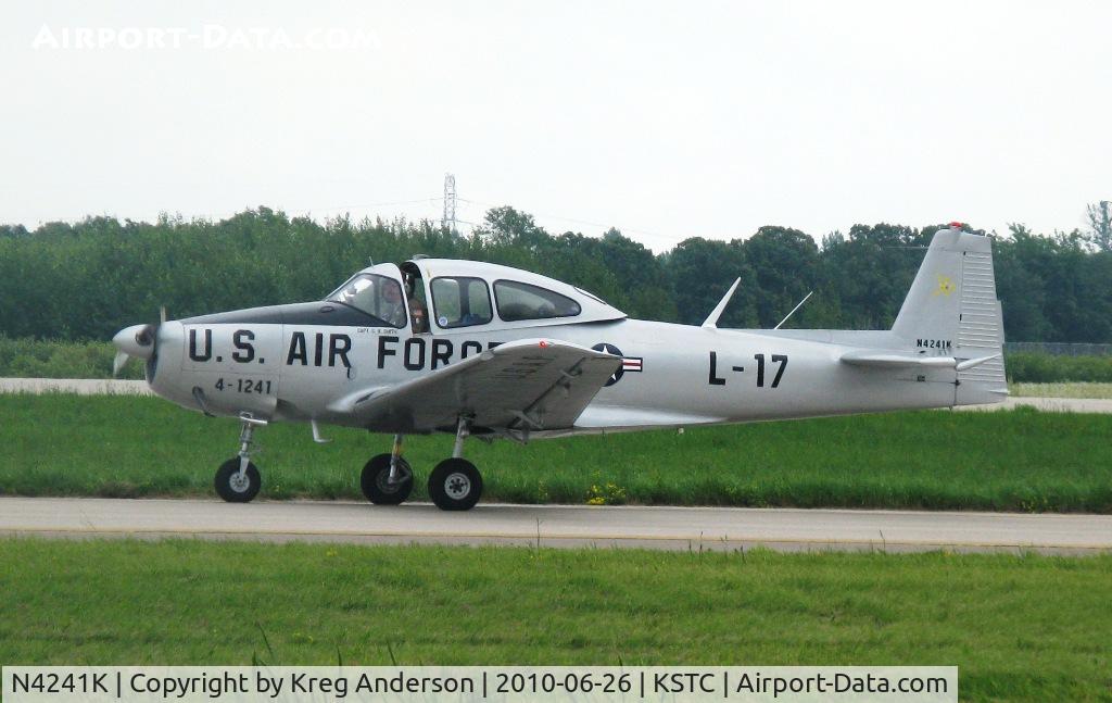 N4241K, 1948 Ryan Navion A C/N NAV-4-1241, The Great Minnesota Airshow 2010.