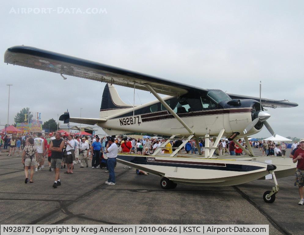 N9287Z, De Havilland Canada DHC-2 Beaver Mk.I (L20A) C/N 1281/1844, The Great Minnesota Airshow 2010.