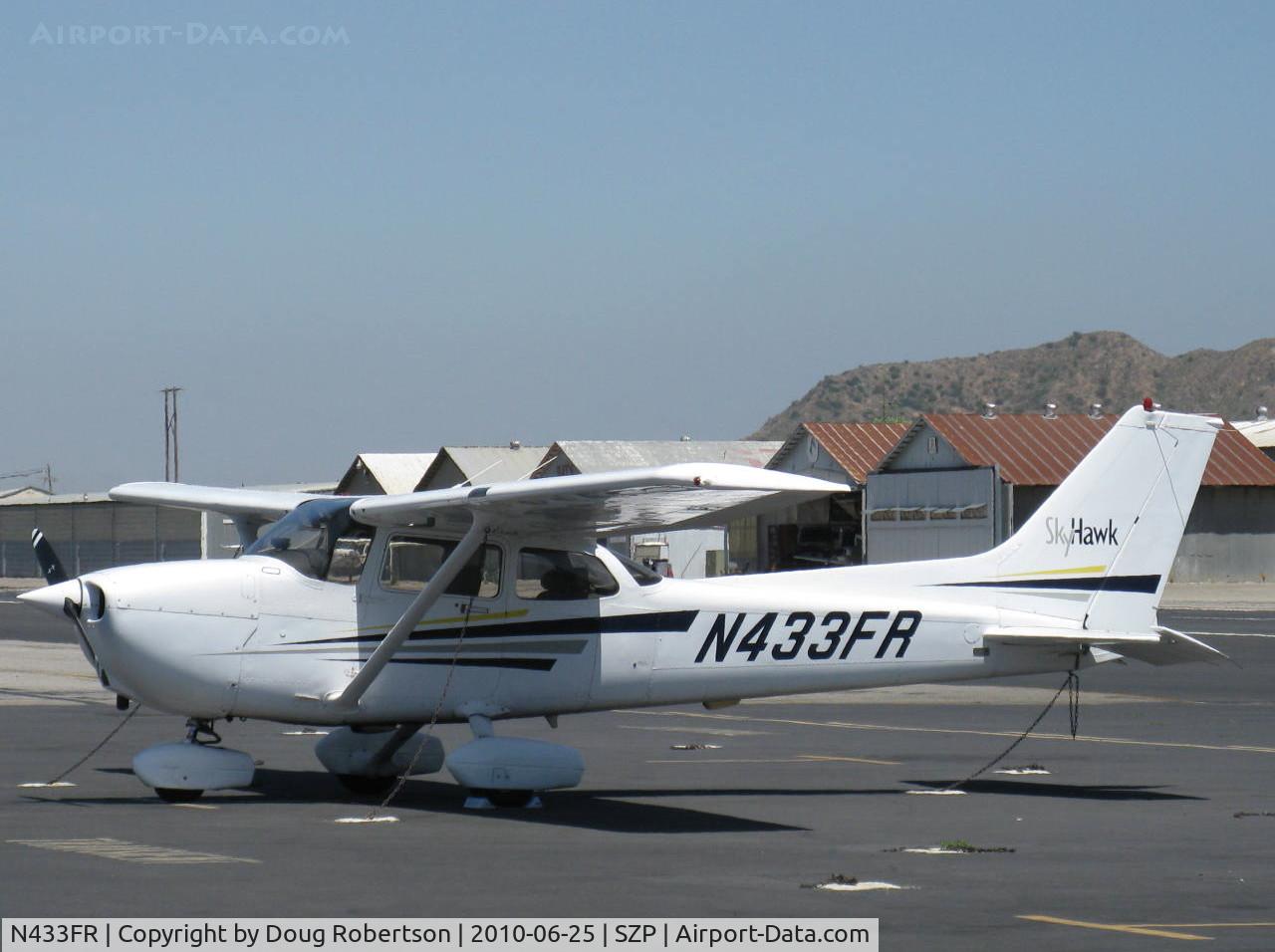 N433FR, 1997 Cessna 172R C/N 17280292, 1997 Cessna 172R, Lycoming IO-360-L2A 160 Hp