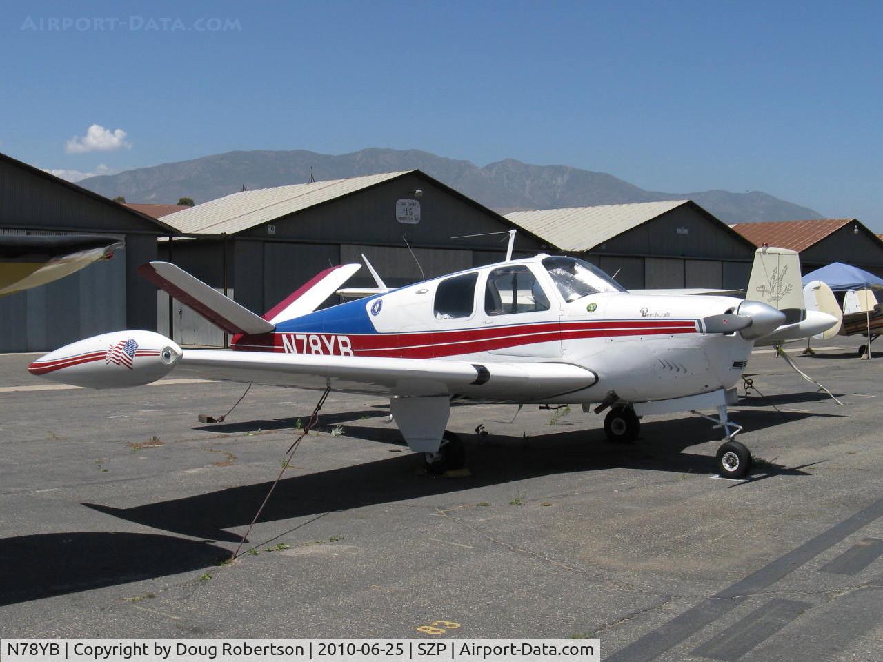 N78YB, 1950 Beech B35 Bonanza C/N D-2493, 1950 Beech B35 BONANZA, Continental E-225-8 196 Hp for one minute @ 2,450 rpm, 185 Hp continuous