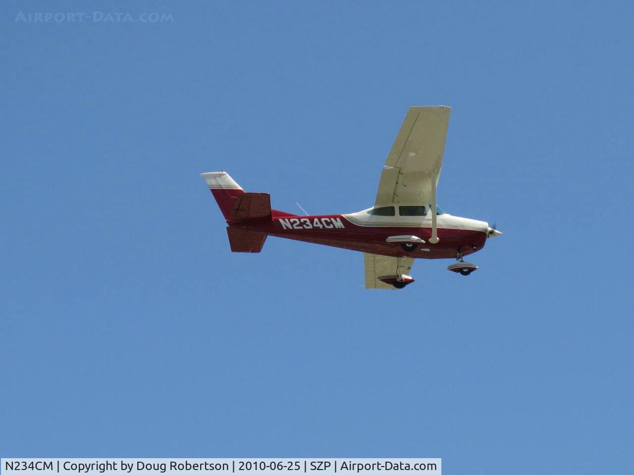 N234CM, 1966 Cessna 182K Skylane C/N 18257696, 1966 Cessna 182 SKYLANE, Continental O-470-S 230 Hp. takeoff climb Rwy 22