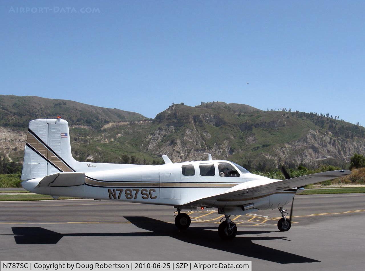 N787SC, 1962 Beech D50E Twin Bonanza C/N DH-324, 1962 Beech D50E TWIN BONANZA, two Lycoming GO-480-G2F6 295 Hp each