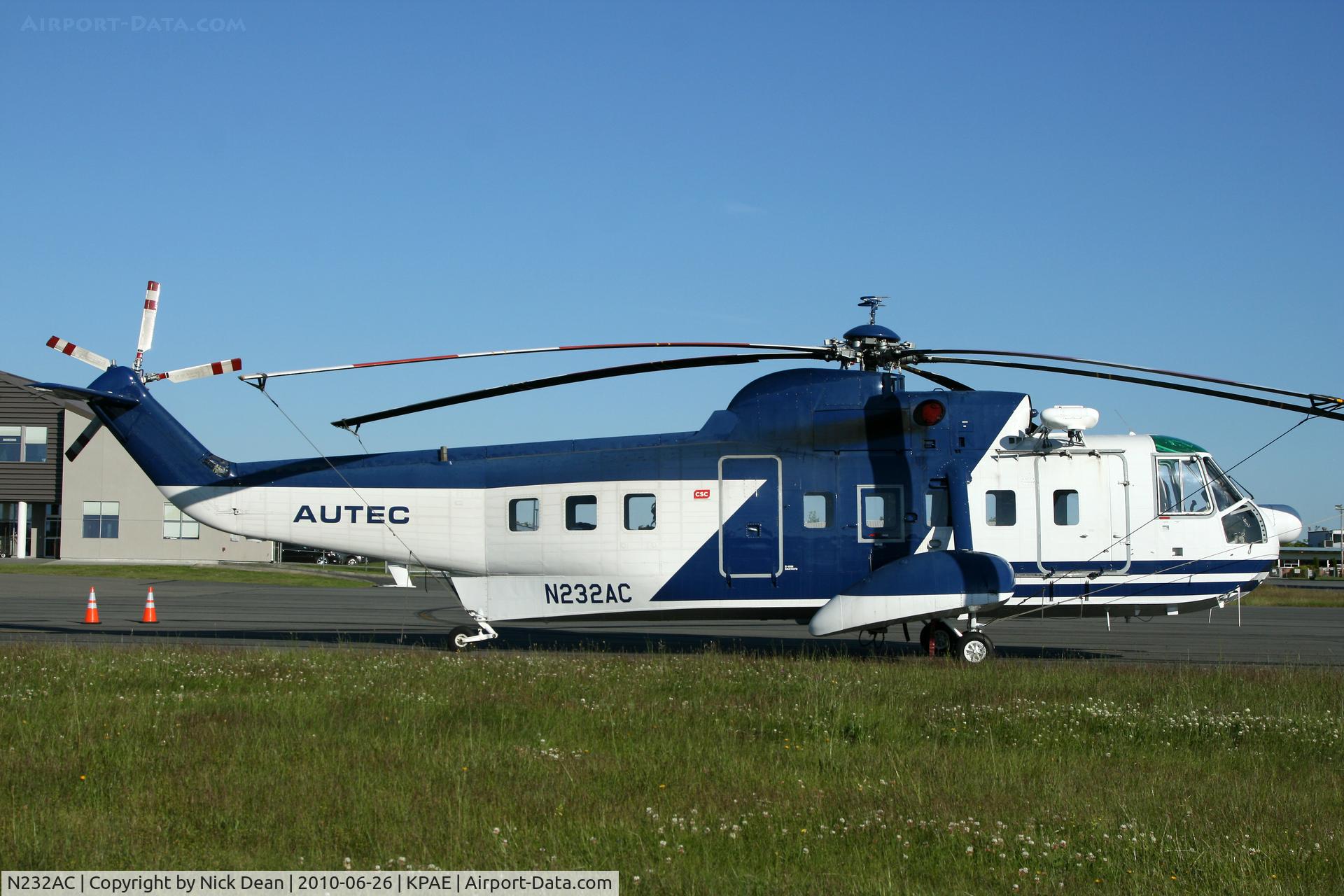 N232AC, 1969 Sikorsky S-61N C/N 61470, KPAE