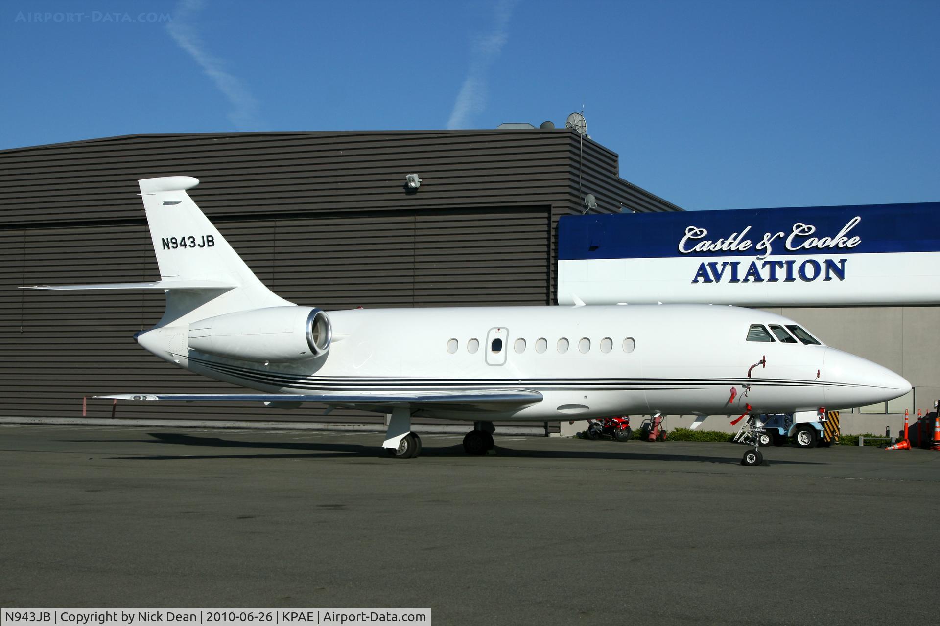 N943JB, 2003 Dassault FALCON 2000EX C/N 018, KPAE