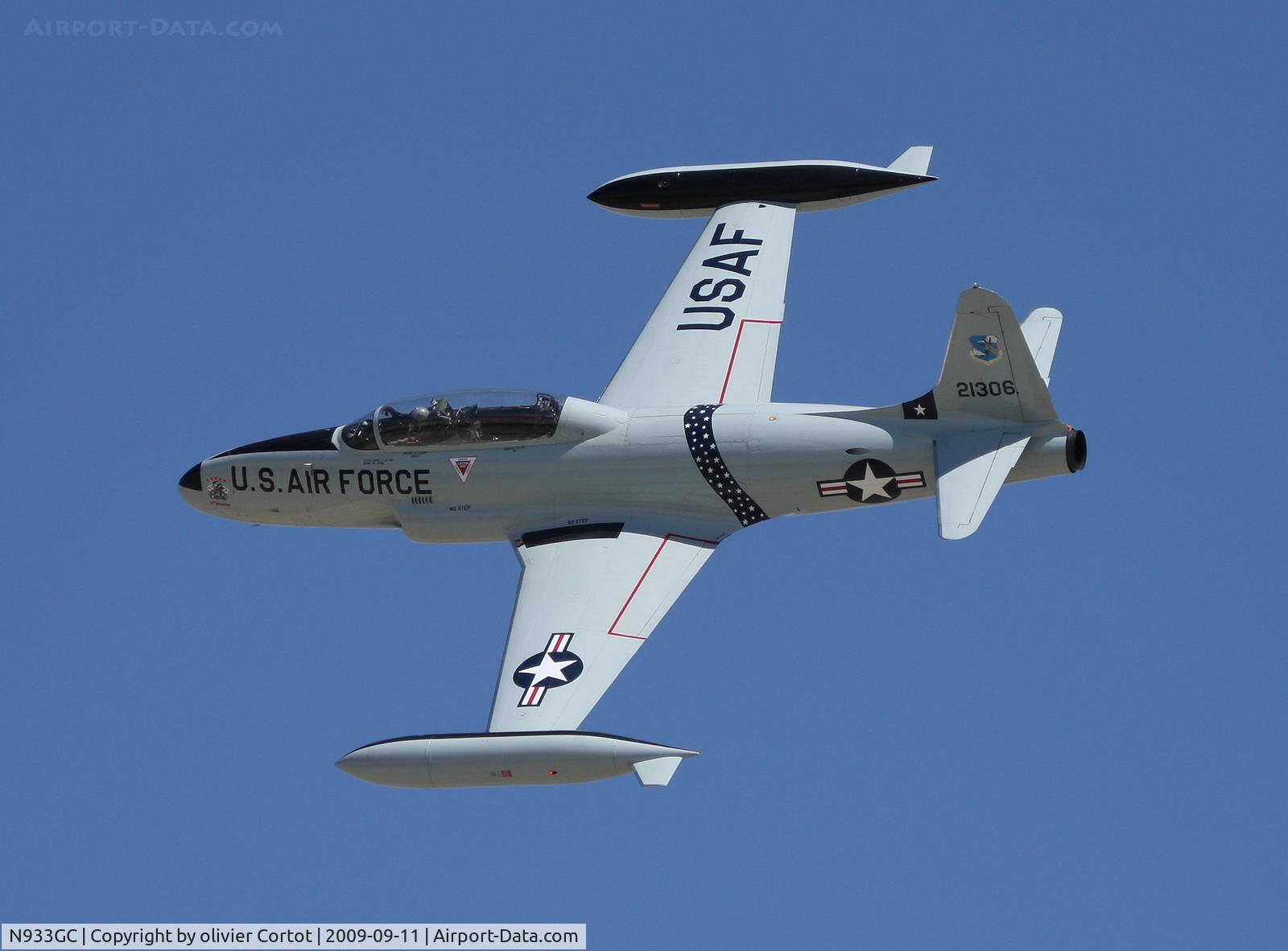 N933GC, 1954 Canadair T-33AN Silver Star 3 C/N T33-306, Fallon Airshow 2009
