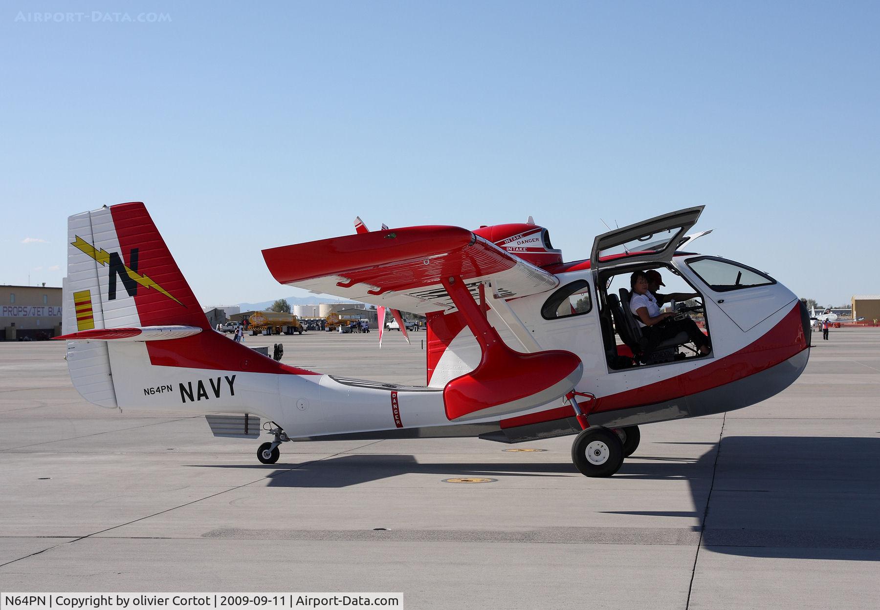 N64PN, 2008 Republic RC-3 Seabee C/N 749, Fallon NAS airshow 2009