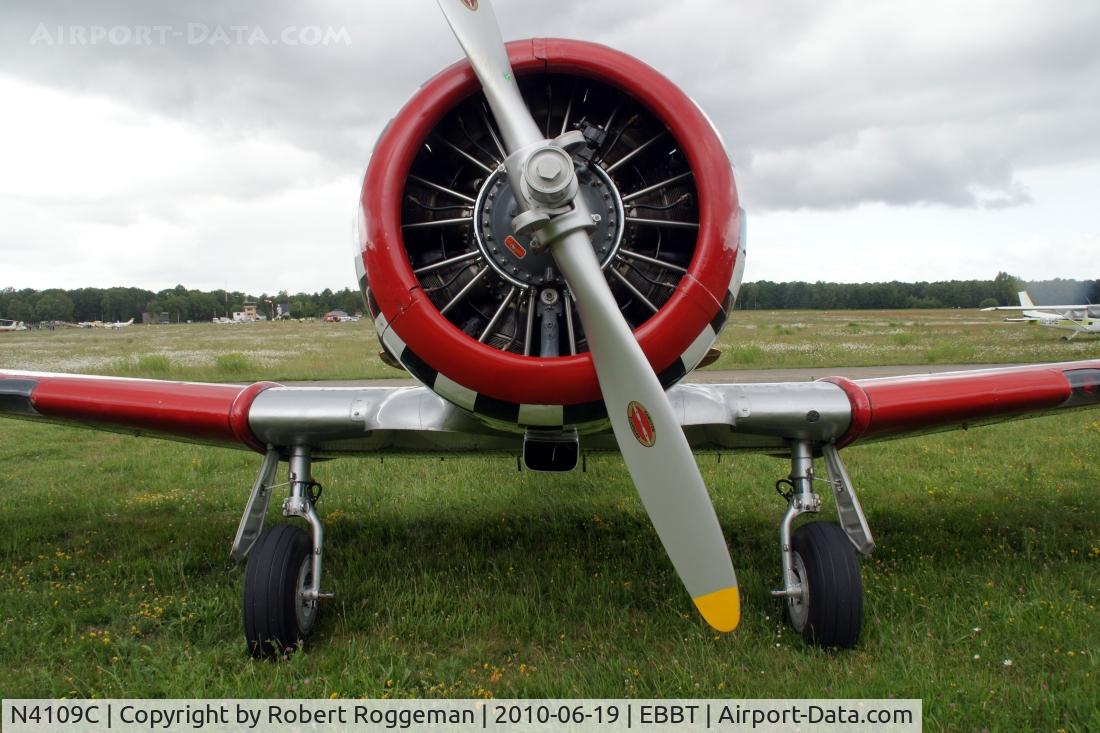 N4109C, 1952 North American T-6G Texan C/N SA-078, Airfield Brasschaat 100 years