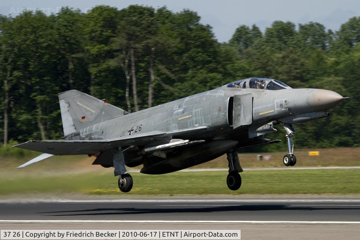 37 26, 1972 McDonnell Douglas F-4F Phantom II C/N 4413, departing for another mission