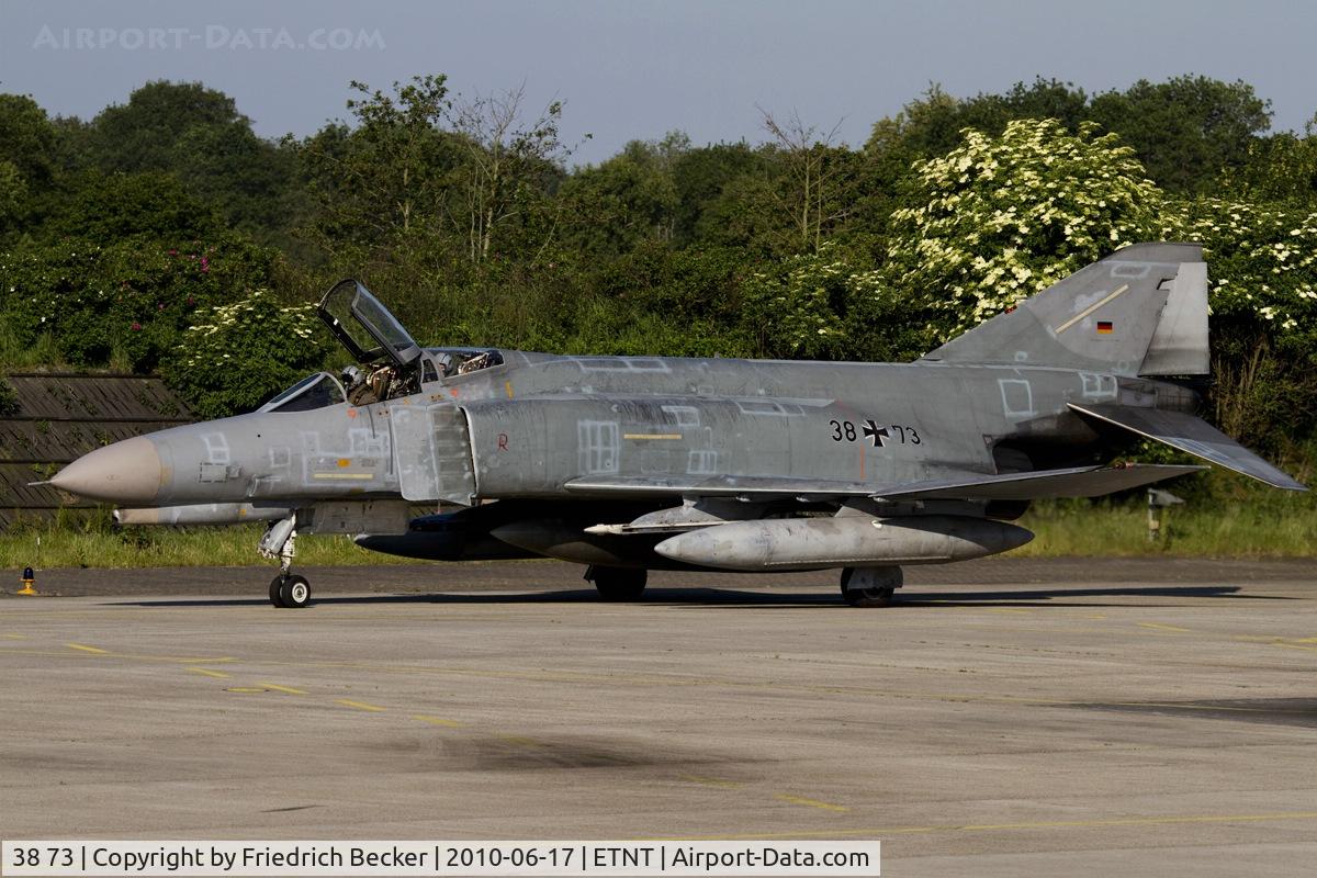 38 73, 1972 McDonnell Douglas F-4F Phantom II C/N 4791, taxying to the active