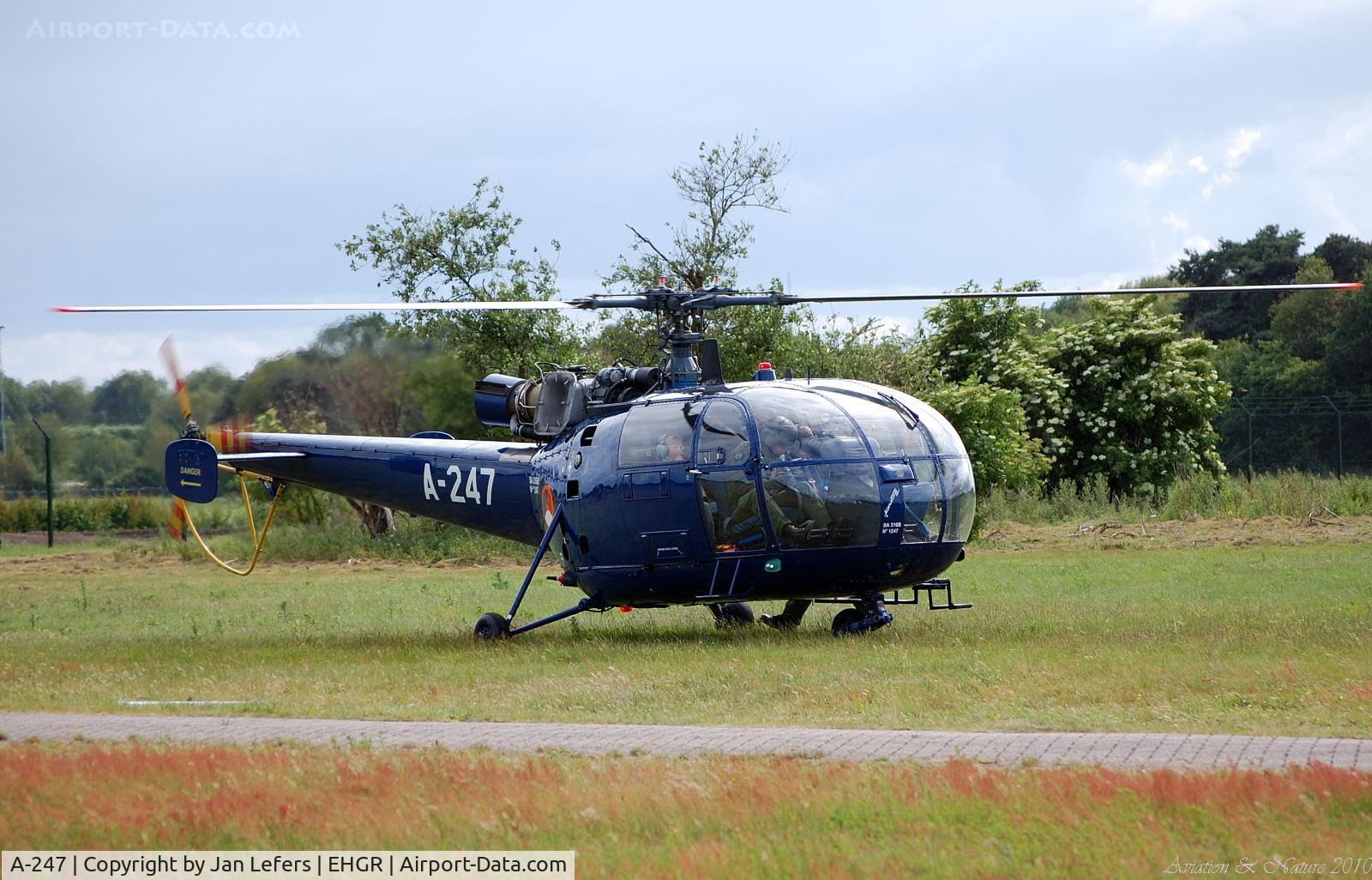 A-247, Aérospatiale SA-316B Alouette III C/N 1247, Alouette III Dutch Air Force