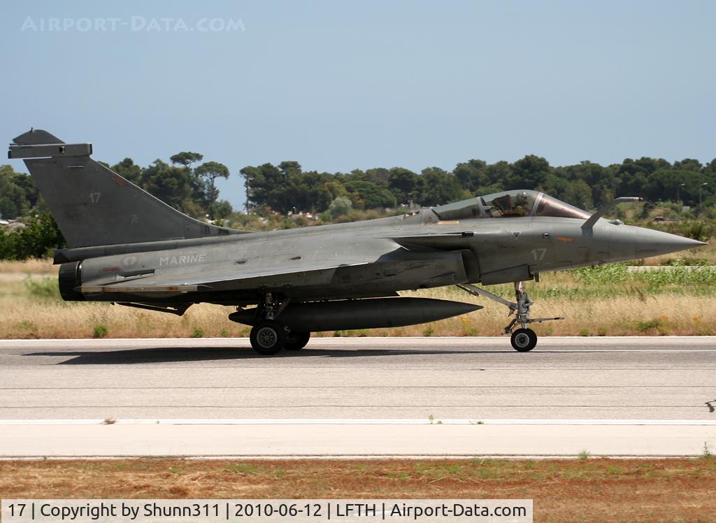 17, Dassault Rafale M C/N 17, Landing rwy 23