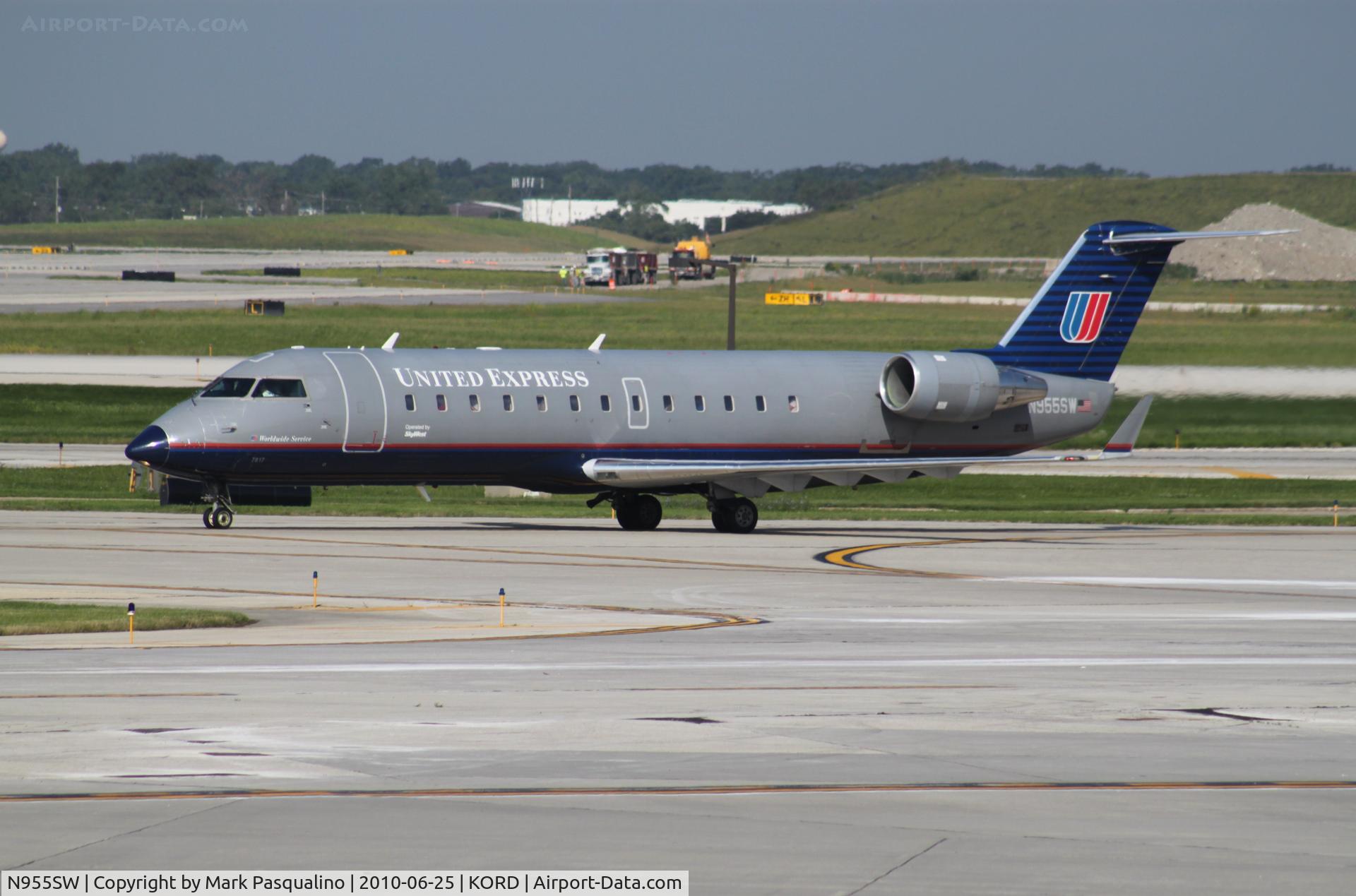 N955SW, 2003 Bombardier CRJ-200LR (CL-600-2B19) C/N 7817, CL-600-2B19
