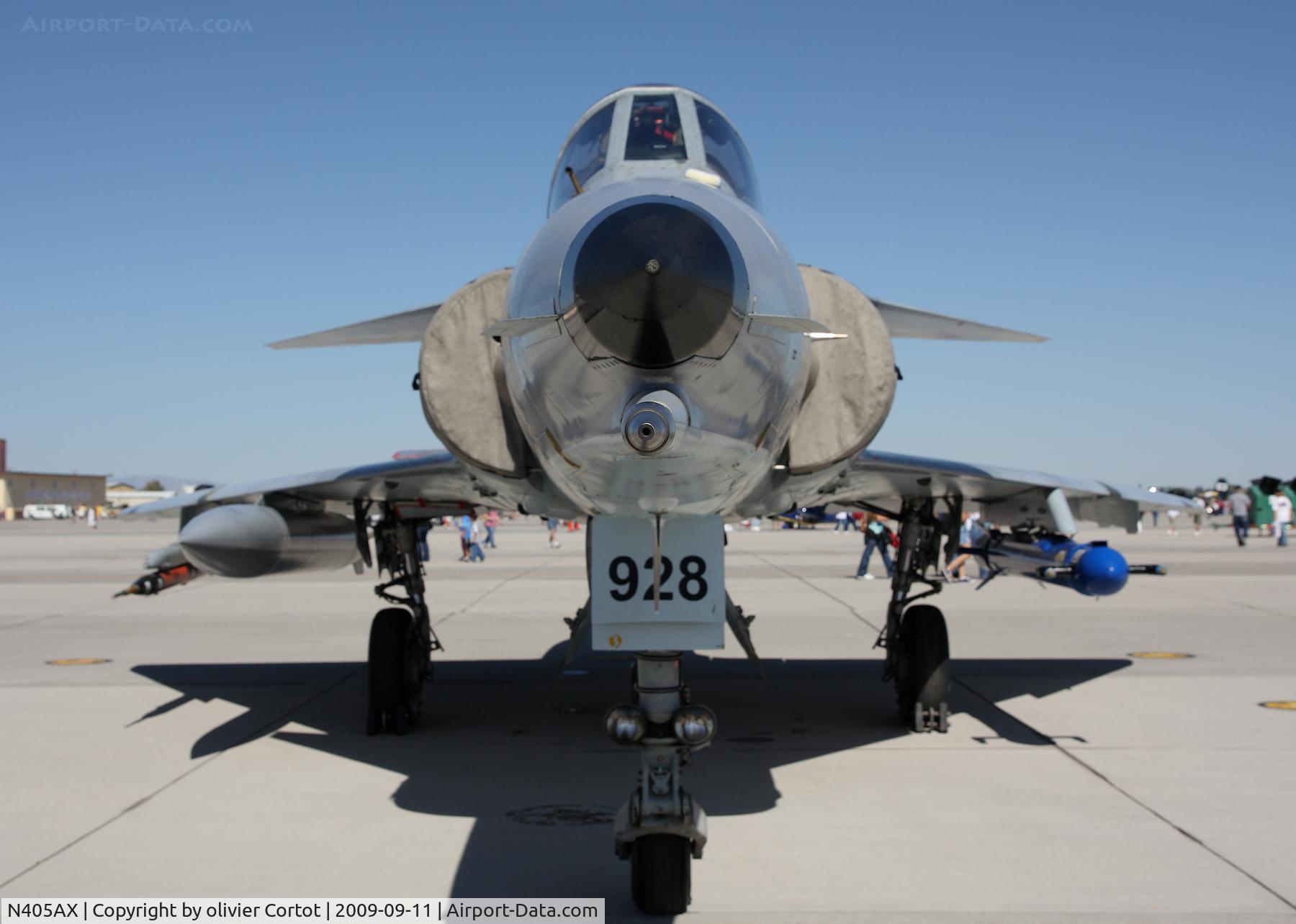 N405AX, Israel Aircraft Industries Kfir C.2 C/N 145, Fallon airshow 2009