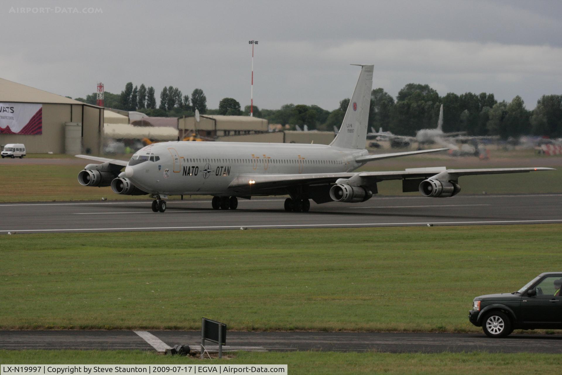 LX-N19997, 1968 Boeing 707-307C C/N 19997, Taken at the Royal International Air Tattoo 2009