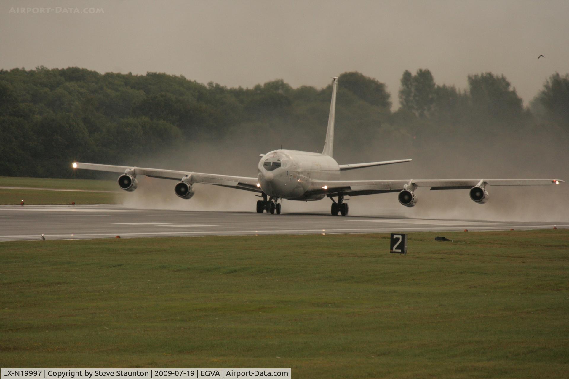 LX-N19997, 1968 Boeing 707-307C C/N 19997, Taken at the Royal International Air Tattoo 2009