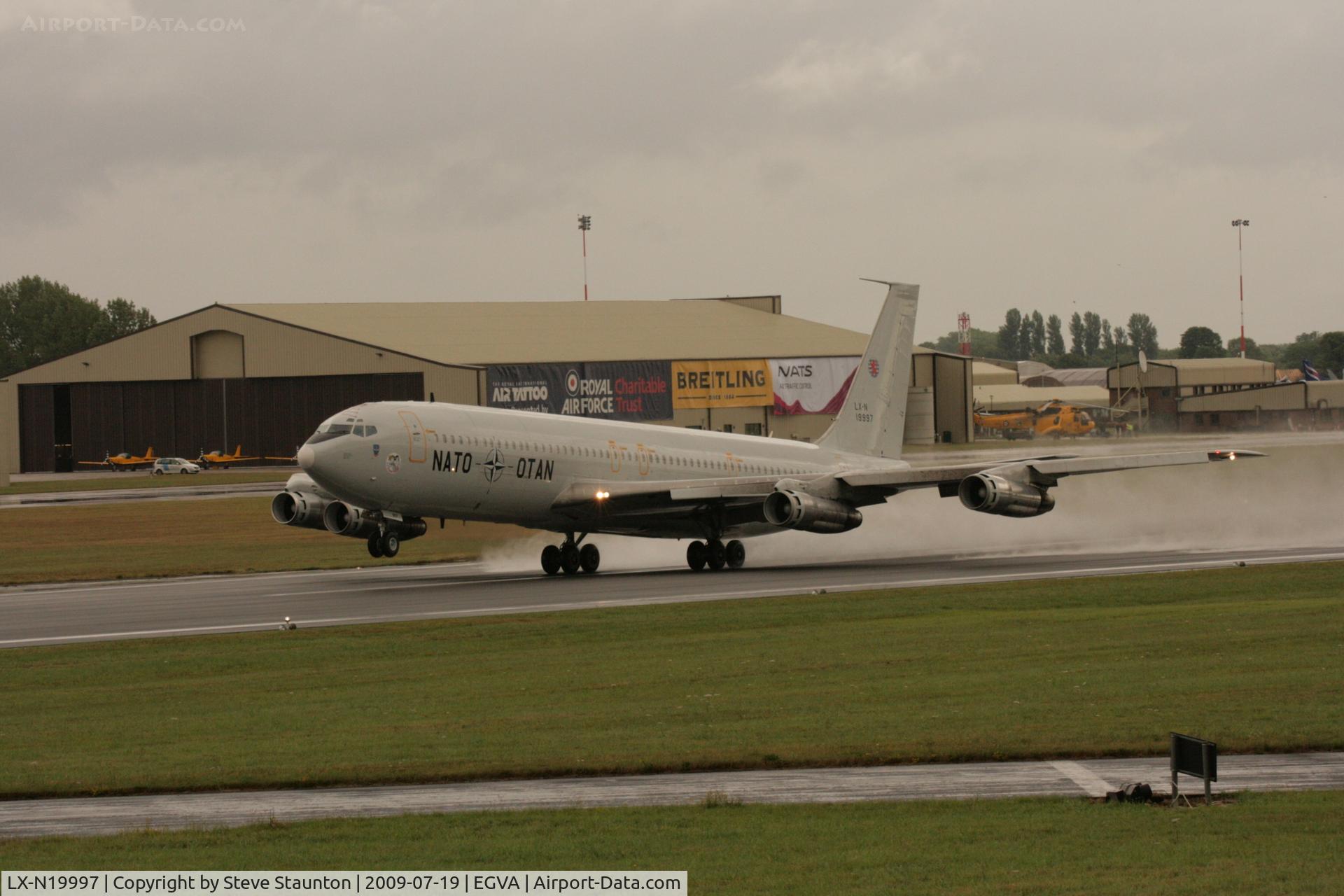 LX-N19997, 1968 Boeing 707-307C C/N 19997, Taken at the Royal International Air Tattoo 2009