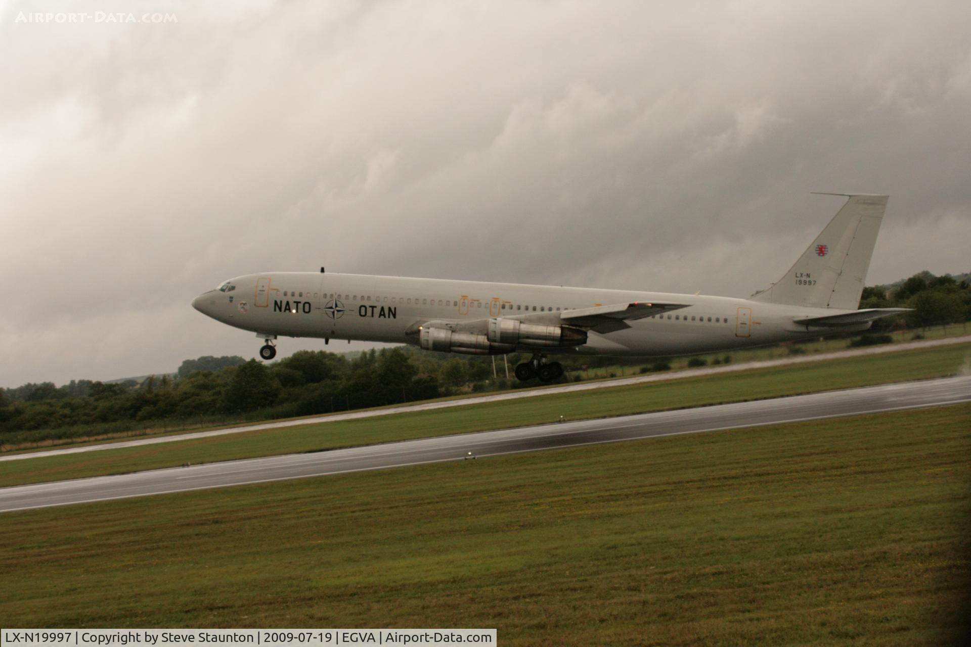 LX-N19997, 1968 Boeing 707-307C C/N 19997, Taken at the Royal International Air Tattoo 2009