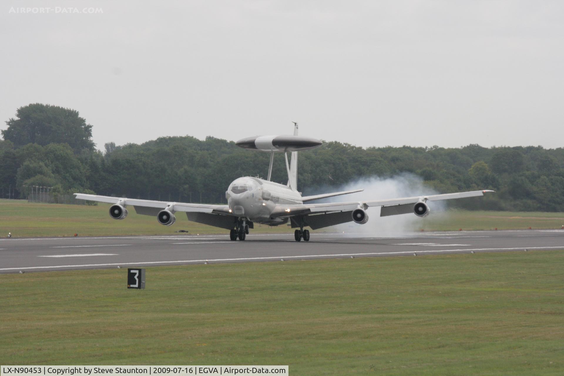 LX-N90453, 1983 Boeing E-3A Sentry C/N 22848, Taken at the Royal International Air Tattoo 2009